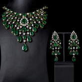 Saleh Sallom | Natural Diamonds & Emeralds Set | 179.54 CT